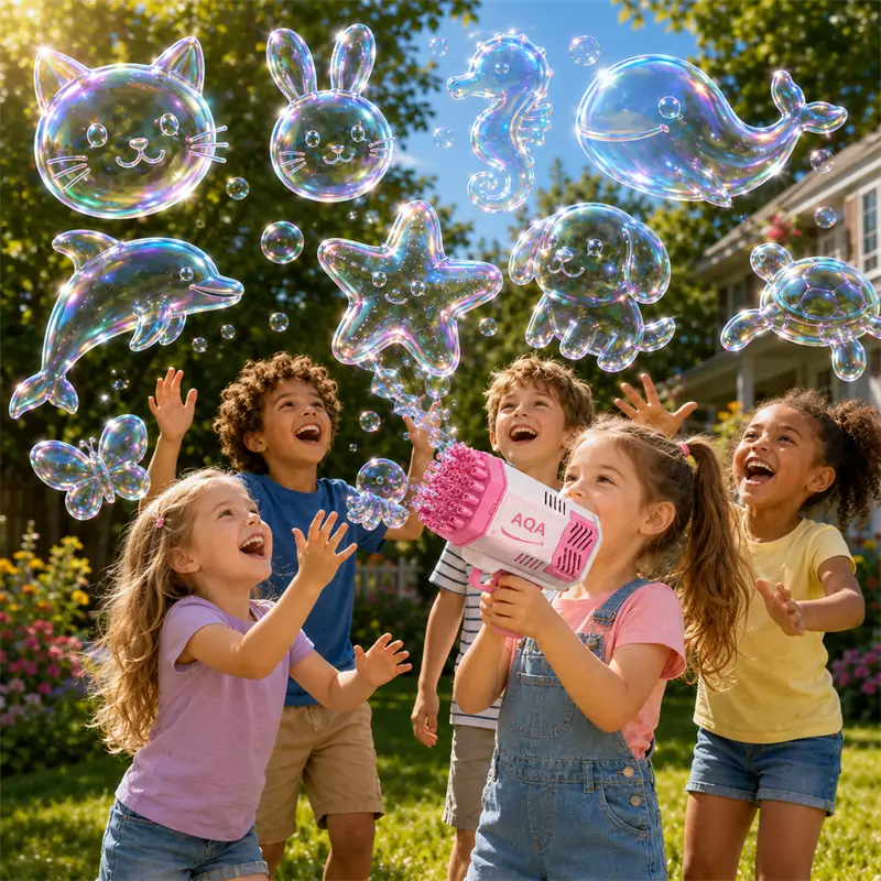 AQA® Super 3D Sparkle Bubble Concentrate —— Animal & Ocean Fantasy Theme