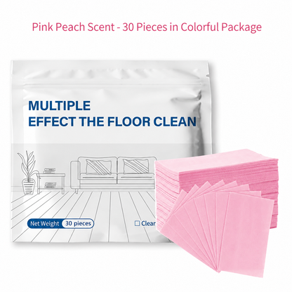 30-Pieces Multi-Effect Floor Cleaning Sheets