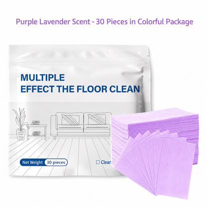 30-Pieces Multi-Effect Floor Cleaning Sheets