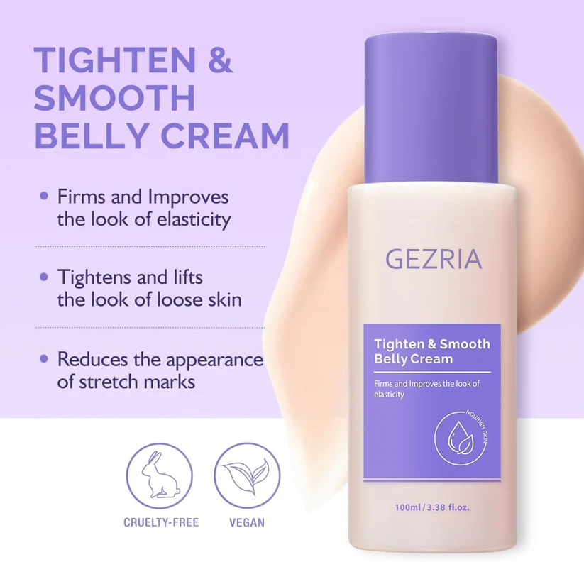 🎁Limited-time offer: Buy two, get one free✨ GEZRIA Tighten & Smooth Belly Firming Cream