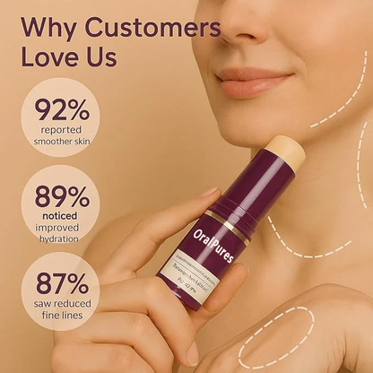 OralPures™ Calcium Multi Balm Eye Care Routine Korean Skin Care Anti-aging Cosmetics Collagen Eye Stick 9g