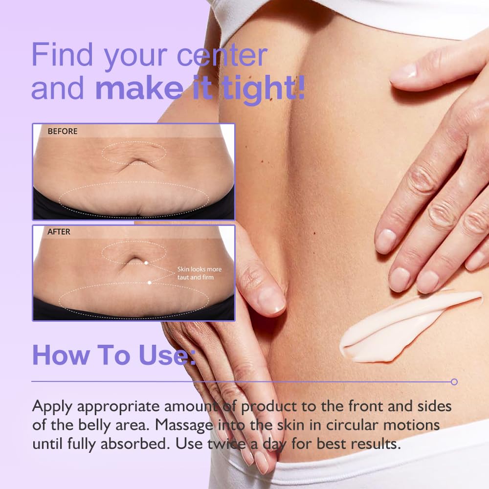 🎁Limited-time offer: Buy two, get one free✨ GEZRIA Tighten & Smooth Belly Firming Cream