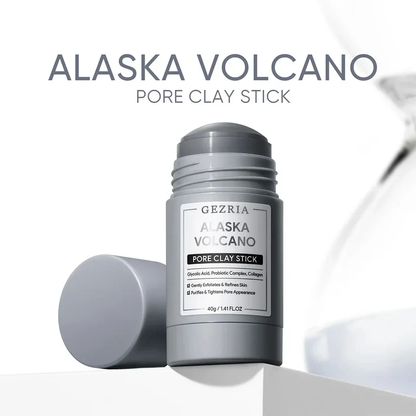 🔥 Last day! 60% GEZRIA Alaska Volcano Pore Clay Stick Cleansing Blackhead Remover Face Mask Stick